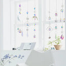 6Pieces Crystal Suncatchers for Window Hanging Sun Catcher with Chain Rainbow Maker Crystal Prisms Decor for Home Garden Party Wedding Ornament Gift Mother Daughter by GreenHaven Gardens