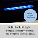 15 Inch Wine Cooler Refrigerators 28 Bottle Fast Cooling Low Noise Wine Fridge with Professional Compressor Stainless Steel, Digital Temperature Control Screen Built-in or Freestanding