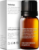Gya Labs Valerian Essential Oil for Diffuser - 0.17 Fl Oz - 100% Pure Natural Valerian Oil for Skin, Aromatherapy & Candle Making Scent by CozyNest Decor