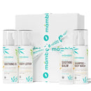 Mambino Organics Baby Arrival Essential Care Gift Set - Organic Baby Care Kit - Vegan & Cruelty-Free 4pc Set - Shampoo, Lotion, Soothing Oil & Balm - Ideal Organic Baby Gift Set for New Moms by TinyTreasures Baby Boutique