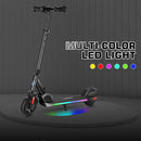 Caroma Electric Scooter for Kids Ages 6-12,150W/180WMotor,10 MPH Max Speed & 7 Miles,Colorful Lights,Adjustable Height & Speed,LED Display,Foldable Kids Electric Scooter 132 Lbs Max Load,Idea Gift by TinyTreasures Baby Boutique
