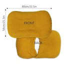 Hooyax Muslin Baby Lounger Cover Soft Organic Cotton Slipcover Fits Newborn Lounger for Baby Boys and Girls (Ginger) by TinyTreasures Baby Boutique