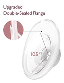 Momcozy Double-Sealed Flange 27mm Compatible with Momcozy M5 Breast Pump. Original M5 Breast Pump Replacement Accessories, 1PC (27mm) by TinyTreasures Baby Boutique