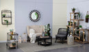 Shelf With Wheel - Black / Brown by HouseOfZazla