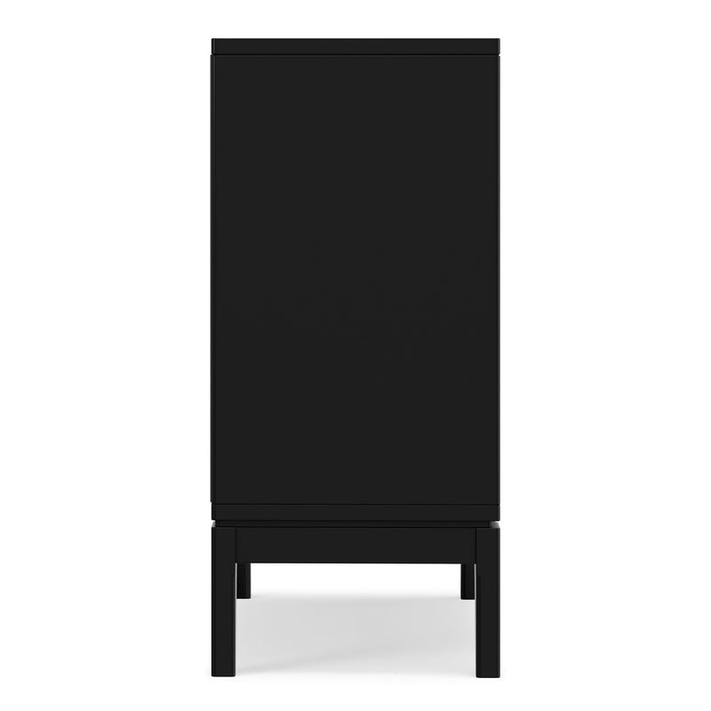 Harper - Low Storage Cabinet - Black, photo 4 of 8