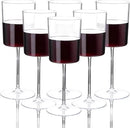 Ciaell 12 Pack Clear Plastic Wine Glasses - 14Oz Plastic Wine Glasses with Stem - Disposable Stemmed Wine Glass for Parties & Weddings & Outdoor by CozyNest Decor