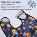 Baby bibs Waterproof Toddler bib - Feeding bib with Pocket for Infant Boy Girl Washable 6-36M by TinyTreasures Baby Boutique