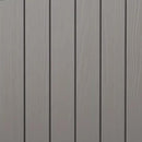 NUNU LAB 180 Gallon Outdoor Storage Box,Large Resin Sturdy Deck Box, Backyard Outside Storage Box Waterproof with Double Wall Panels,Package Delivery Garden Hose Storage Bin Outdoor Tool,Grey by GreenHaven Gardens