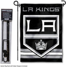 WinCraft Los Angeles Kings Garden Flag with Pole Stand Holder by GreenHaven Gardens