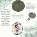 ASTARIN Personalized 20th 50th Anniversary Wind Chime, Happy Anniversary Wedding Valentine's Day Gift for Wife Husband Men Women Sister, Golden Anniversary Keepsake Decorations for Parents Couples by CozyNest Decor