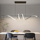 Modern Chandelier, Dimmable LED Pendant Light, Ring Chandelier for Living Room, Dining Room, Kitchen, Bedroom by CozyNest Decor