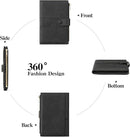 Passport Holder for Travel Rfid Passport Wallet for Women Men with Zipper Pocket Pen Sim Card Holders Slim Travel Accessories by TinyTreasures Baby Boutique
