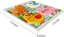 Farm Animal Puzzles for Toddlers 1-3, Gifts for 2 3 Years Old Girls Boys,Wooden Montessori Puzzle 2-4, Toddler Toys Learning Educational Toys Kids Ages 2-3 by TinyTreasures Baby Boutique