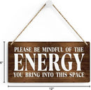 Inspirational Zen Wall Art, Positive Affirmations Wall Decor, Meditation Room Decor Spa Decor Spiritual Wall Art Decor Hanging Sign Wood Plaque Block for Home Office Bathroom Bedroom by CozyNest Decor