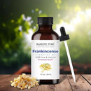 Majestic Pure Frankincense Essential Oil with Glass Dropper - 1 Fl Oz - 100% Pure and Natural Frankincense Oil - Premium Grade Essential Oils for Diffuser, Aromatherapy, Soap and Candle Making by CozyNest Decor