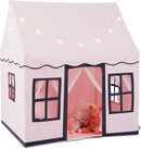 INFANS Kids Play Tent with Washable Mat Star Light Windows, Anti-Trip Large Playhouse Toys for Children Boys Girls, Indoor Outdoor Princess Tents Castle for Toddlers (Pink) by TinyTreasures Baby Boutique
