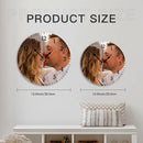 Generic Custom Clocks for Walls Personalized Clocks with Photo Text Logo Silent Non Ticking Round Decoration for Kitchen Family Friends Gifts, 10inch-25cm by TinyTreasures Baby Boutique