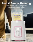 GROWNSY Bottle Warmer, Fast Baby Bottle Warmer for All Bottles, Milk Warmer for Breastmilk or Formula, Smart Temperature Control and Automatic Shut-Off- Pink by TinyTreasures Baby Boutique