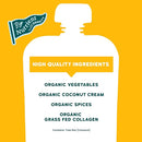 Serenity Kids 6+ Months Dairy-Free Smoothie Baby Food Pouches - USDA Organic, Grass Fed Collagen Protein - 3.5 Oz BPA-Free - Sweet Potato Spice - 6 Count - Smoothie Pouches by TinyTreasures Baby Boutique