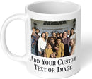 Personalized Coffee Mug, Custom Photo Text 11 Oz Ceramic Mug, Customized Picture Name Tea Cup, Unique Gift Idea, Taza Cafe Personalizadas Fotos, Cute Custom Gifts Mom Women Men, Father's Day, White by TinyTreasures Baby Boutique