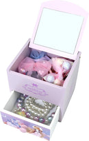 Girl Jewelry Box purple Tabletop Storage Box Little girl birthday christmas Gift kids jewelry box Organizer by TinyTreasures Baby Boutique
