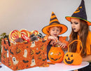 HIYAGON Halloween Basket Halloween Pumpkin Basket for Boys and Girls Trick or Treat Pumpkin Basket for Halloween Parties Cute Storage Bin Organizer Box Rectangular Room Decor(Halloween Pumpkin) by TinyTreasures Baby Boutique