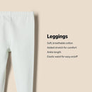 Amazon Essentials x Sofia Grainge Unisex Toddlers and Babies' Legging, Pack of 3 by TinyTreasures Baby Boutique