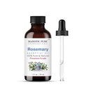 Majestic Pure Rosemary Essential Oil with Glass Dropper - 1 Fl Oz - 100% Pure and Natural Rosemary Oil - Premium Grade Essential Oils for Diffuser, Aromatherapy, Soap and Candle Making by CozyNest Decor