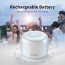 Bobtot Portable Bluetooth Speakers with Strap Easy to Carry, Wireless IPX5 Waterproof Mini Speaker with Loud Stereo Sound, 20 Hours Playtime, Rechargeable Battery, Built-in Microphone, White by TinyTreasures Baby Boutique