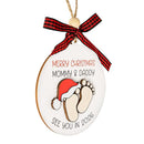 Baby First Christmas Ornament 2025, Expecting Baby Ornament 2026, New Mommy & Daddy Gift, Gifts for Expecting Parents Mom to be, New Baby Ornaments, Pregnancy Ornament for Mommy & Daddy to be by TinyTreasures Baby Boutique