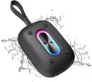 Waterproof Shower Bluetooth Speaker, Durable & Portable with Clear Sound, Ideal for Shower, Pool, Beach & Kayaking, BT 5.3 –Black by TinyTreasures Baby Boutique