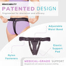 BraceAbility Pelvic Pro Prolapse Belt - Patented, Original Uterus Support Brace for Women Treating Dropped Bladder, Uterine Prolapse, Vulvar Varicosities, Postpartum, Symphysis Pubis Dysfunction (XL) by TinyTreasures Baby Boutique