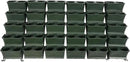 JOMCYDM Vertical Planter with 30 Pockets Wall Mounted Planter Living Wall Planter Indoor Outdoor Wall Plant Holder Microgreens Growing Kit Herb Pots by CozyNest Decor