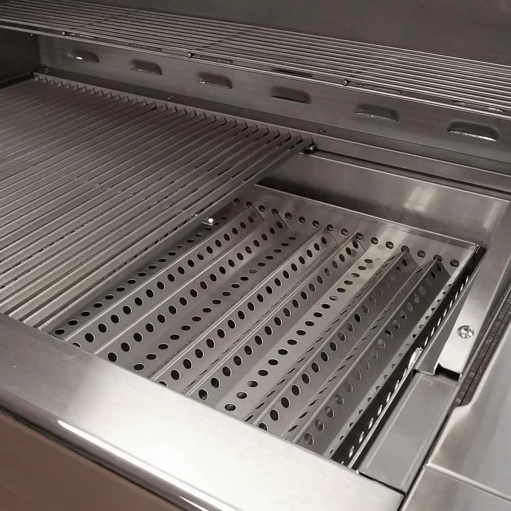 Turbo Charcoal 32 Inch Built-In Stainless Steel BBQ Grill with Charcoal Tray, photo 6 of 6