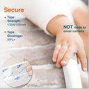 Roving Cove HeftyFit Edge Protector for Baby Proofing (9ft Large Edge Only), Heavy-Duty Soft Furniture Edge Bumper Guards, Desk Edge Cushion, Wall Corner Covers, 3M Adhesive, Oyster White (Off White) by TinyTreasures Baby Boutique