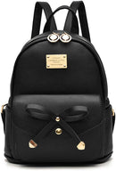 I IHAYNER Girls Bowknot Cute Leather Backpack Mini Backpack Purse for Women by TinyTreasures Baby Boutique