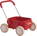 PULA Baby Push Walker with Wheels Toddler Wagon for First Learner Baby Toys 6-12 Months, 1 Year Old Birthday Gifts, Indoors and Outdoors (Red) by TinyTreasures Baby Boutique