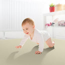 Baby Play Mat, 43x43 Inch Thicken Portable Self-Inflating Playmat for Kids Teepee Tent, Cushion Baby Mat for Floor, Tummy Time Mat with Travel Bag by TinyTreasures Baby Boutique