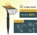 Linkind StarRayS Solar Lights Outdoor, Bright Solar Spot Lights Outdoor, IP67 Waterproof Spotlights for Garden, Yard, Landscape, Walkway, Daylight, 6 Pack by GreenHaven Gardens