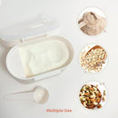 MomnLittle Baby Formula Dispenser Container 8.8oz 6.1oz Portable Formula Dispenser Container with Scoop and Carry Handle for Travel Outdoor Activities for Baby Infant by TinyTreasures Baby Boutique