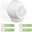 12/10/9 inch Large Self Watering Pots, Plant Pots with Mesh Drainage Holes for Indoor Outdoor Garden Plants, Flower Pots with Removable Deep Reservoir, Set of 3 Plastic Planters, White by GreenHaven Gardens