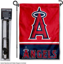 WinCraft Los Angeles Angels Garden Flag with Stand Holder by GreenHaven Gardens