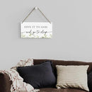 Christian Decor Give It to God And Go To Sleep Sign Rustic Bible Verse Sign Scripture Printed Wood Sign Wall Art Religious Gifts Faith Based Gifts by CozyNest Decor
