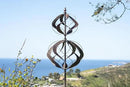 LimeHill Wind Spinner for Yard and Garden - Large Metal Windspinners for Outdoor Decorations (Silver Spherality) by CozyNest Decor