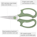 Flower Scissors, Strong Floral Shears, Premium Steel Pointed Garden Pruning Shears Floral Fruits Leaf Scissors Hand Pruner Snip Trimming Tool for Gardening Flower Arrangement,Avocado Green by GreenHaven Gardens