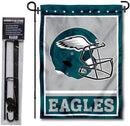 WinCraft Philadelphia Eagles Football Garden Flag and Pole Stand Holder by GreenHaven Gardens