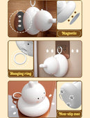 Kids lamp, Bunny Night Light, Toddler Night Light, Rechargeable & Dimmable with 30 mins Timer Function, Safe Silicone Material for Kids to Play with,【9 Colors】 by TinyTreasures Baby Boutique