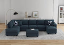 L Lengend Vansen Modular Sectional Sofa U Shaped Couch with Ottoman Modern Reversible Corner Sectional Couch for Living Room (Charcoal, U Shaped Sofa-4) by CozyNest Decor