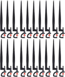 Irrigation Sprinkler, 20pcs Plastic Watering Nozzle G‑Type 360 Degree Rotation Sprinkler Accessory for Garden Agriculture Courtyards Lawn 9.1x1.2x0.4in by GreenHaven Gardens
