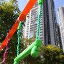 Kids Ninja Monkey Bars 2 Packs for Slackline Accessories for Slackline Obstacle Course for Backyard Attachments to Most Any Home Playground Equipment Sets by TinyTreasures Baby Boutique